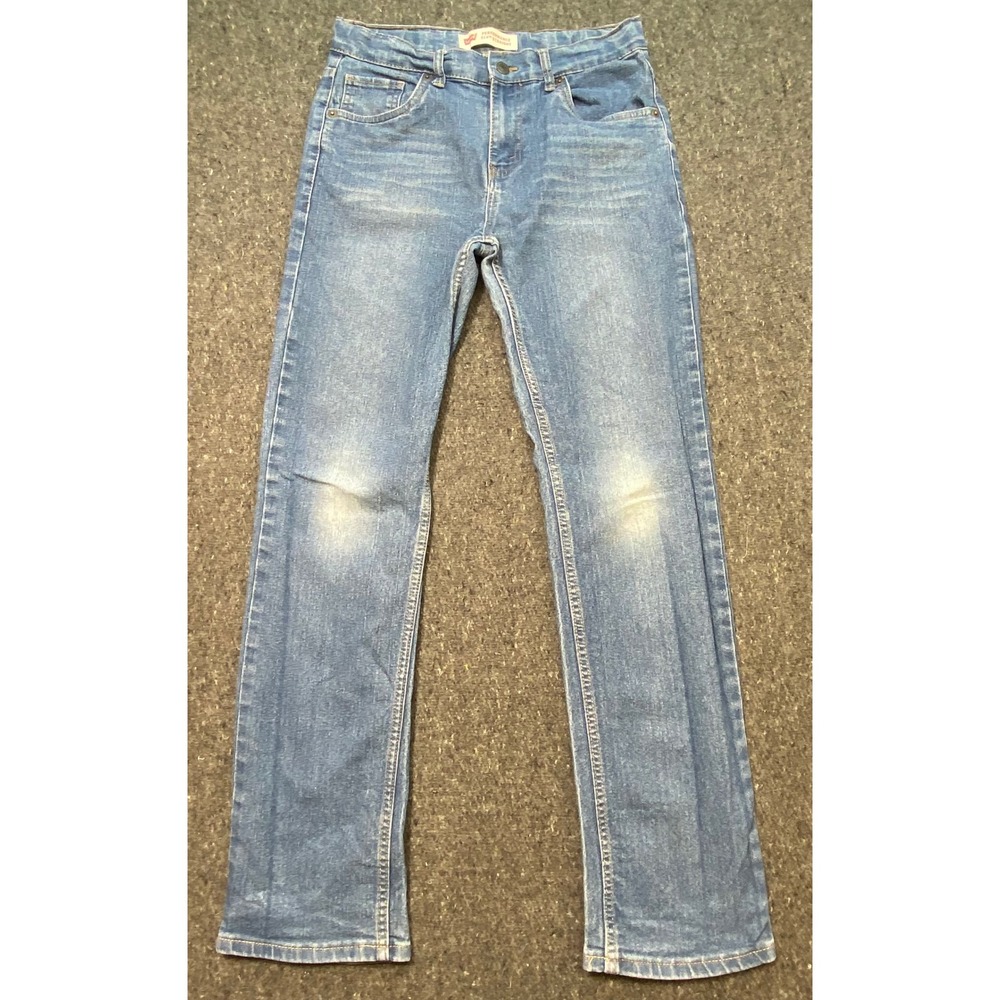 Levi 514 Straight Jeans 18 Reg 29x31 Boys Blue‎ Skater Performance Denim